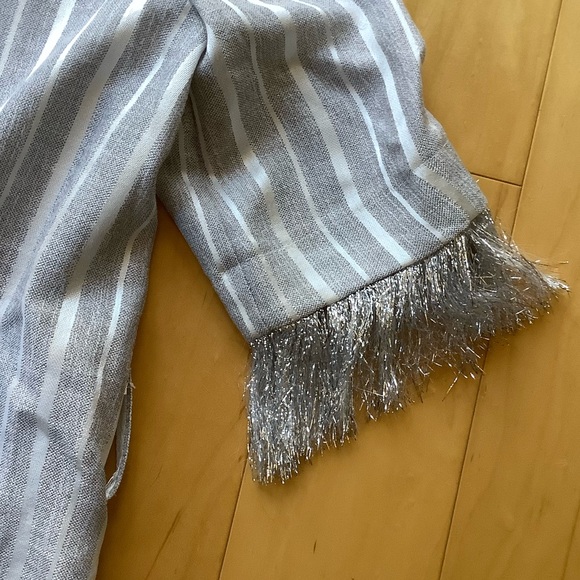 NWOT Marc Ellis Striped Blazer - Picture 4 of 9